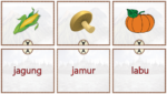 Indonesian Match - Fruits and Vegetables | Made By Teachers