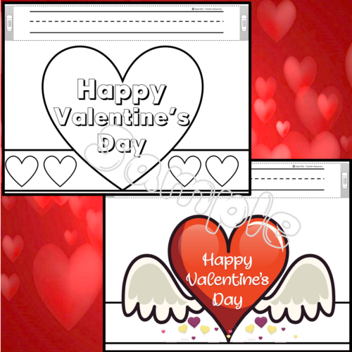 Valentines Day Hats Craft, Valentines 