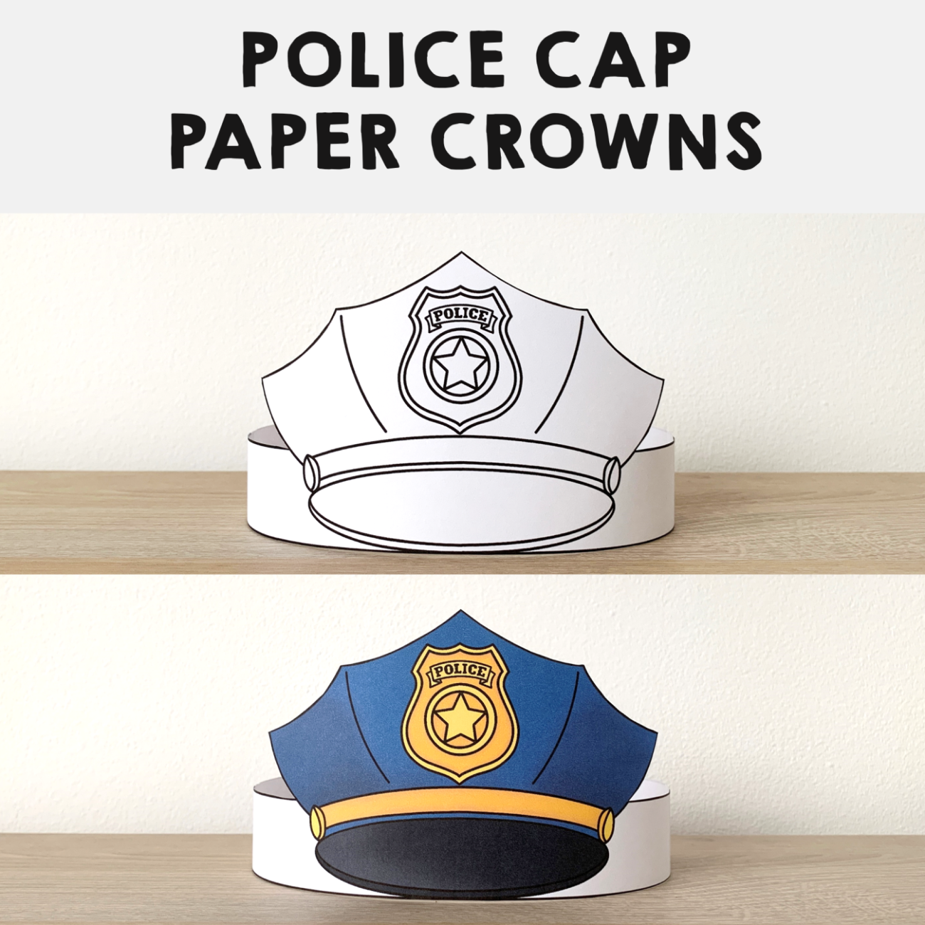Printable Police Hat Template Ubicaciondepersonas cdmx gob mx