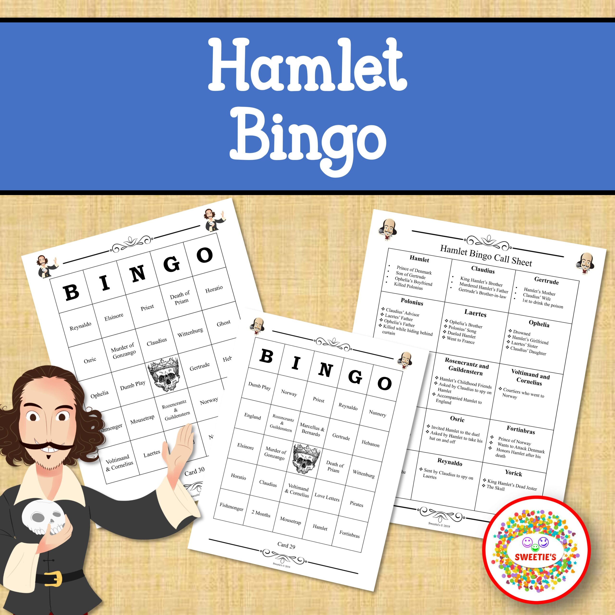 Hamlet Bingo