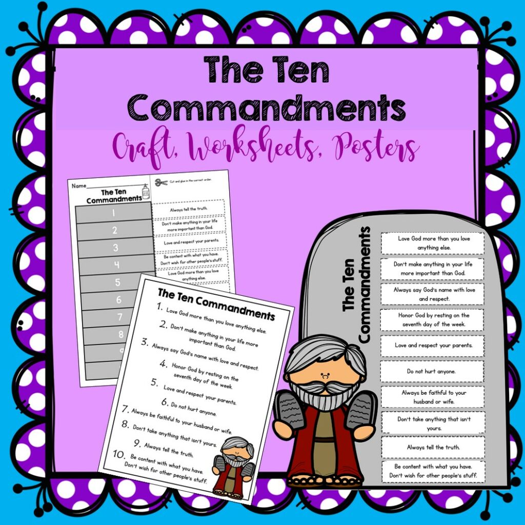 The Ten Commandments Made By Teachers