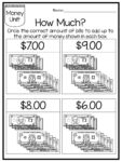 25 Circle the Correct Amount of Money Worksheets. | Made By Teachers