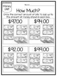 25 Circle the Correct Amount of Money Worksheets. | Made By Teachers