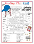 Baseball and Spring Sports Printable Puzzles Set - Made By Teachers