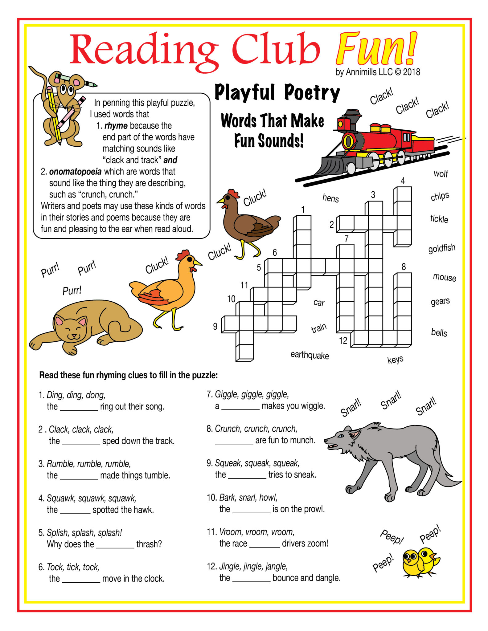Poets and Poetry Printable Puzzle Set Made By Teachers