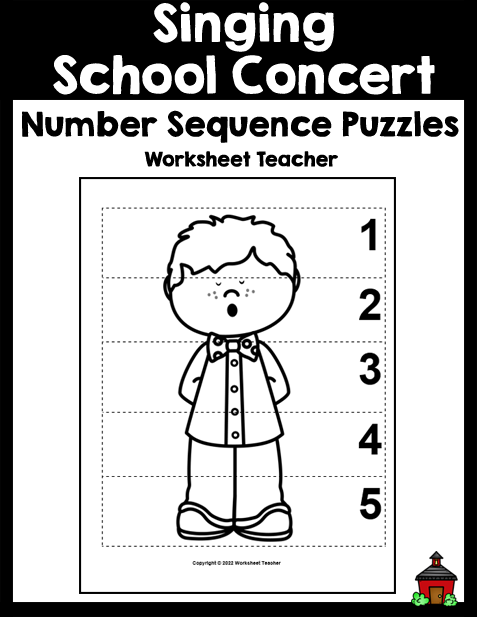 10 Zoo Animals Number Sequence Picture Puzzles - Made By Teachers