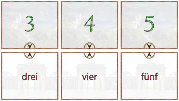German Match & Task Cards - Numbers and Colors Bundle - Made By Teachers