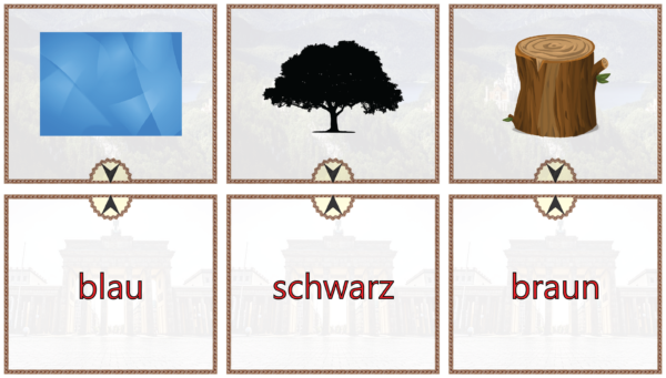 German Match & Task Cards - Numbers and Colors Bundle - Made By Teachers