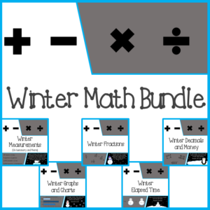 Winter Math Bundle