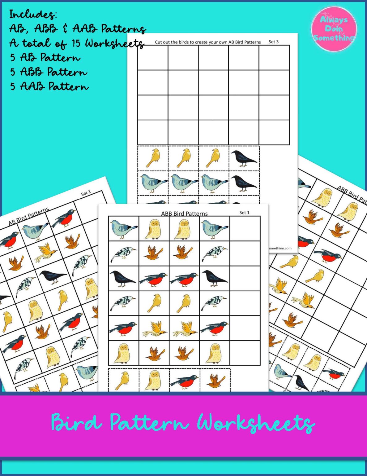 Button Color Matching Worksheets | Made By Teachers