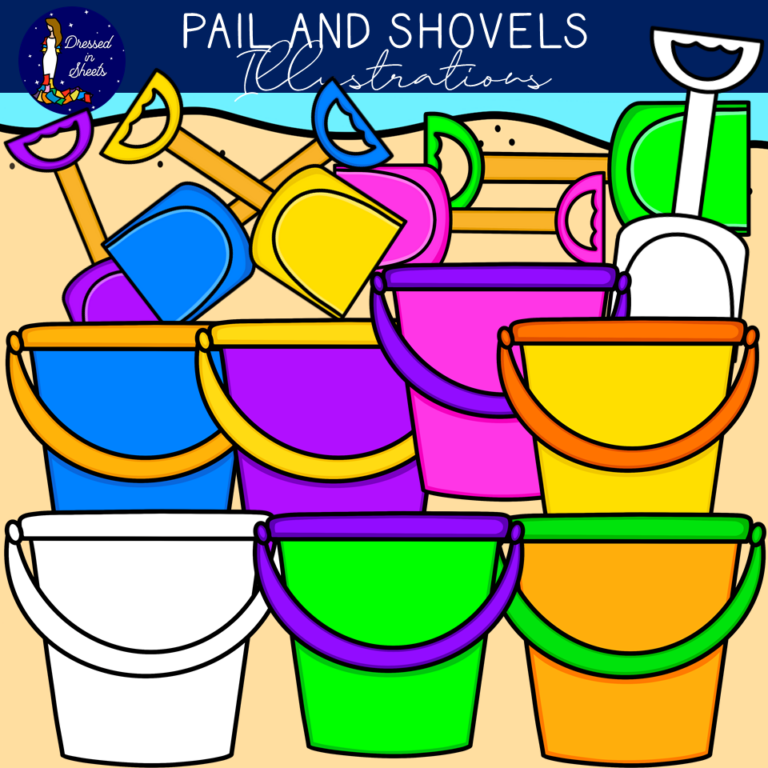 Pail and Shovels Clip Art Made By Teachers