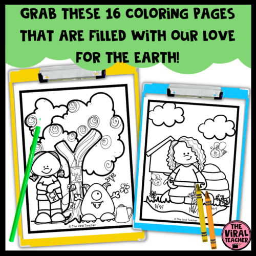 Earth Day Coloring Pages - Made By Teachers