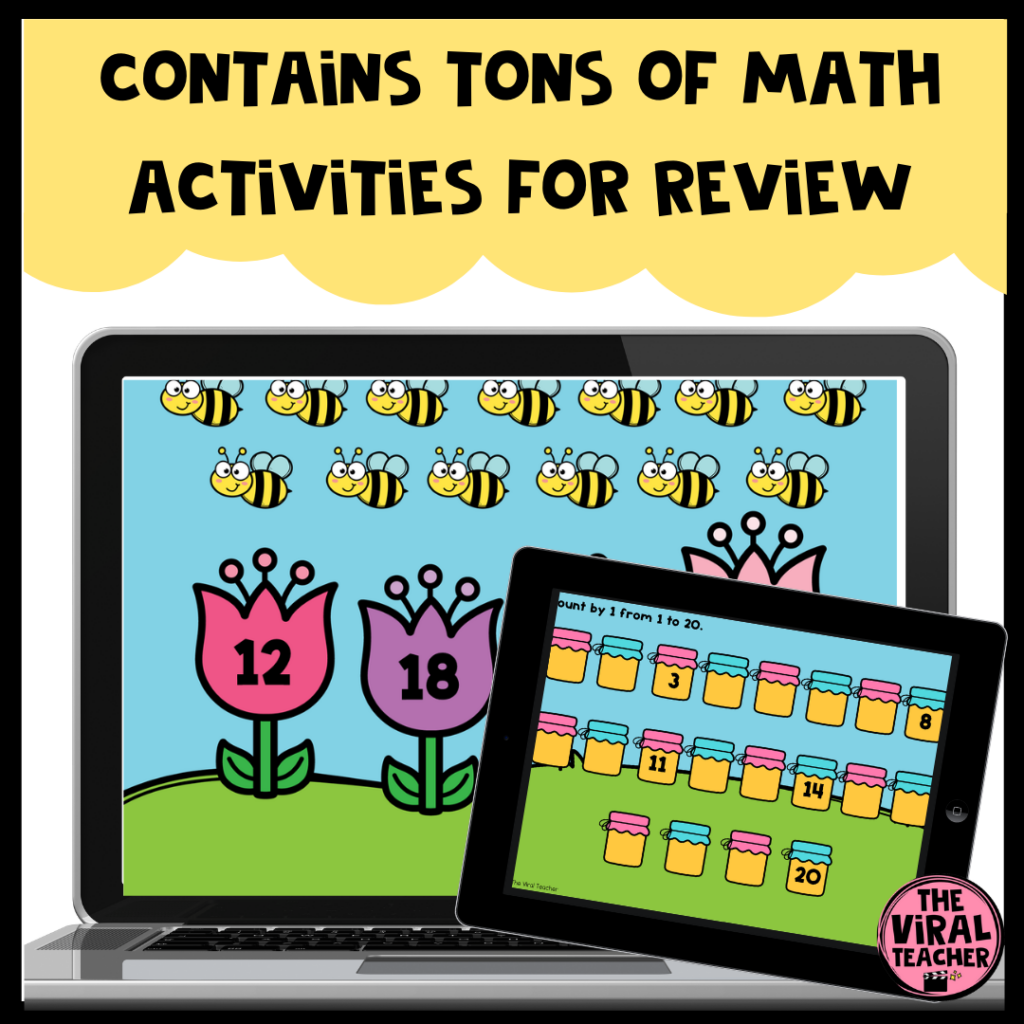 Earth Day Math Digital Escape Room Google Slides™ Activity for Kindergarten Made By Teachers