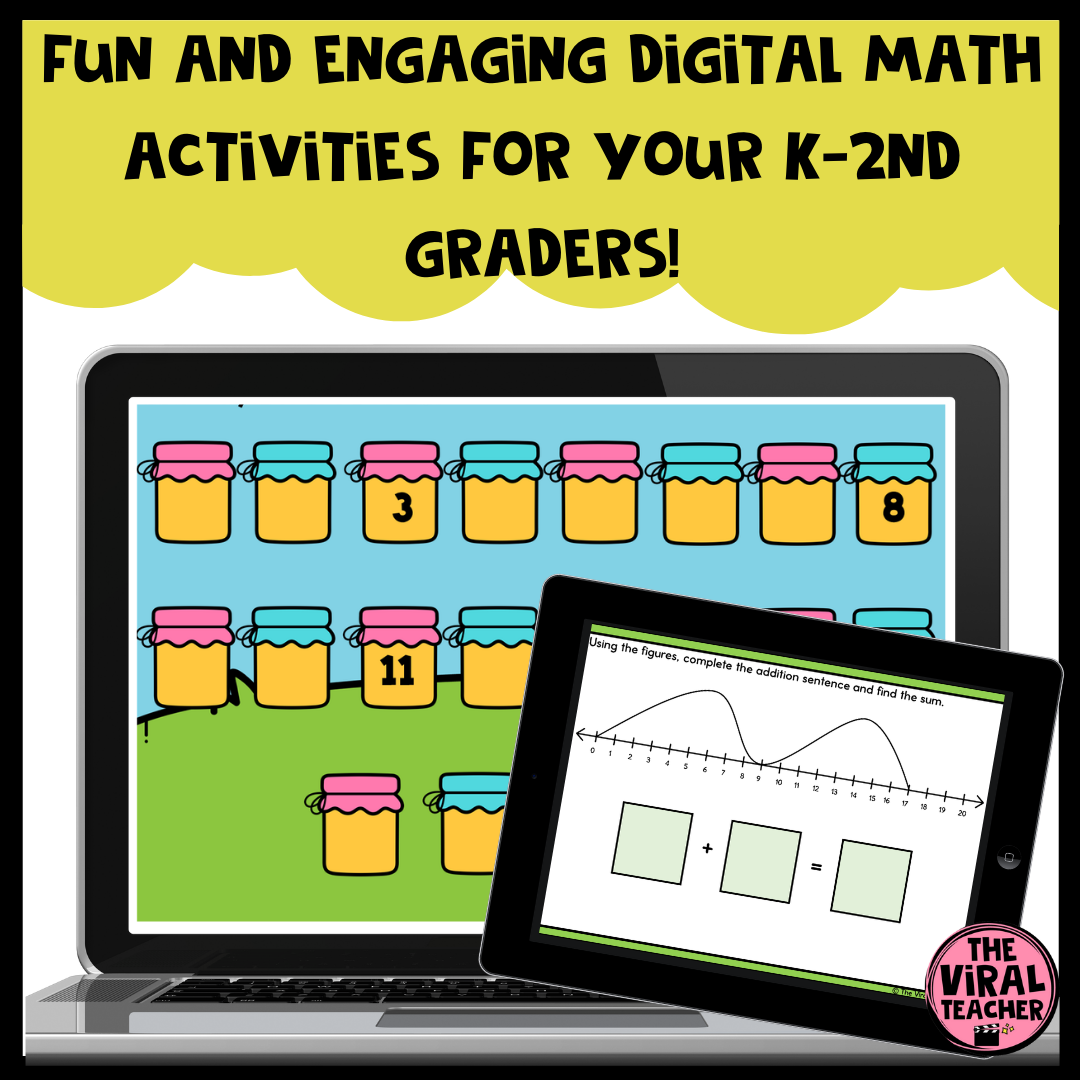 Earth Day Math Digital Escape Rooms for K 2nd Grade on Google Slides™ Made By Teachers