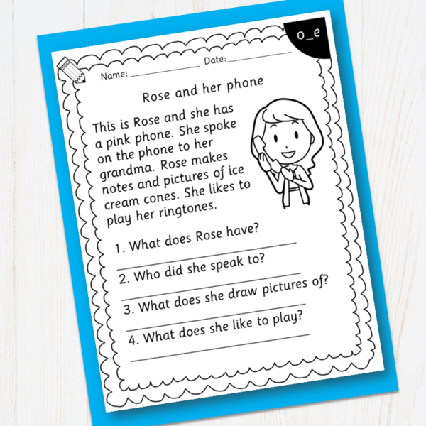 RWI Reading Comprehension for Set 3 phonics sounds - Made By Teachers