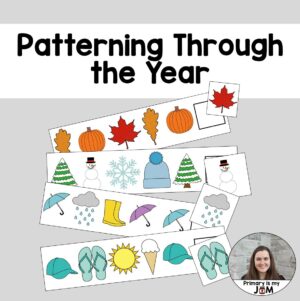 Holiday and Seasonal Patterning Strips Printables
