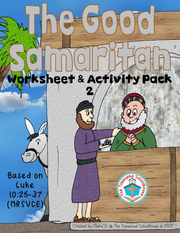 The Good Samaritan Worksheet and Activity Pack 2 - Made By Teachers