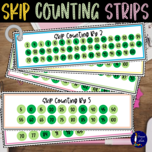 Skip Counting Strips - Made By Teachers