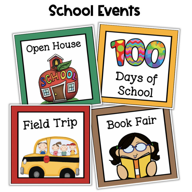 Calendar Cards - Holidays & Events - Pocket Chart Size | Made By Teachers