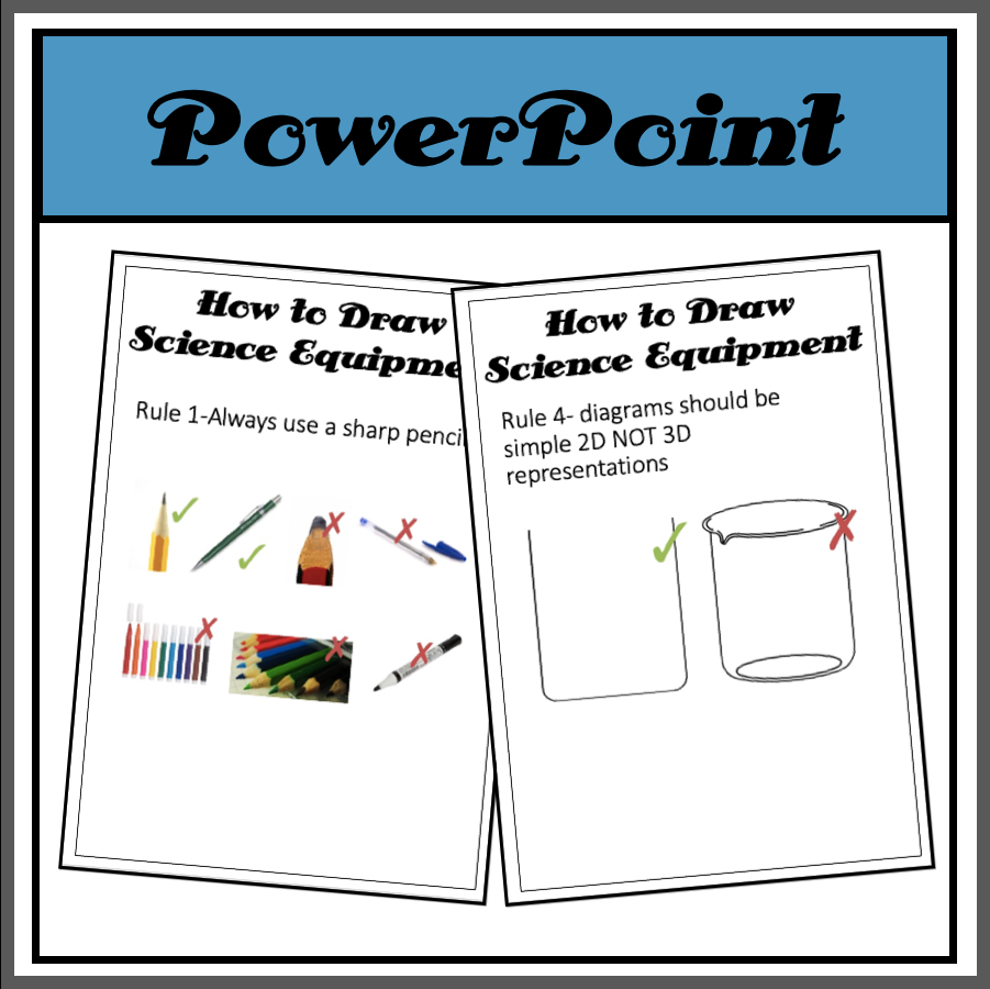 Remote Learning - Lab Safety and Drawing Scientific Equipment - Made By ...