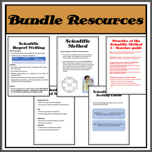 Science Skills Bundle | Made By Teachers