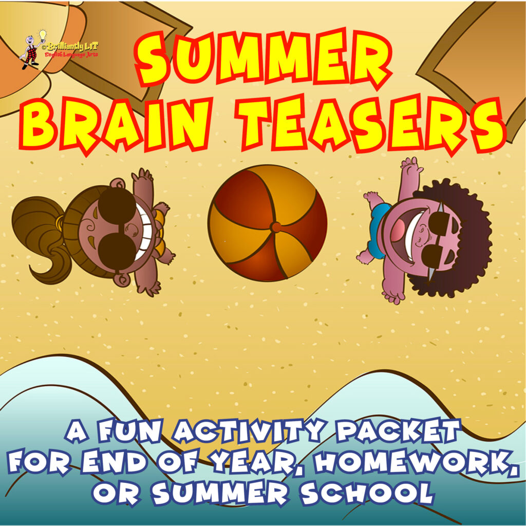 Summer Brain Teaser Stories, Riddles and Puzzles Grades 57 Made By