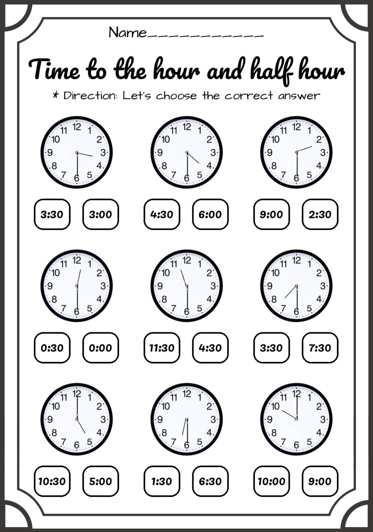Telling Time To The Nearest 5 Minutes No prep Worksheets Made By Teachers telling-time-to-the-nearest-5-minutes-no-prep-worksheets-made-by-teachers