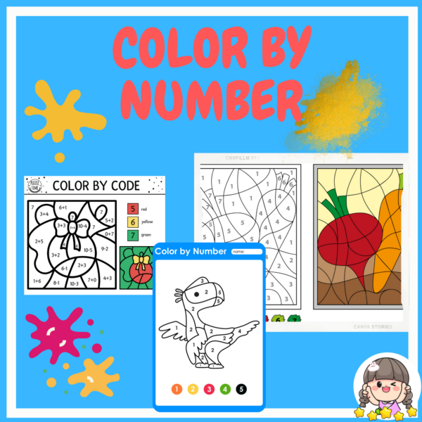 Color by number Color by Code Activity Order of Operations printable