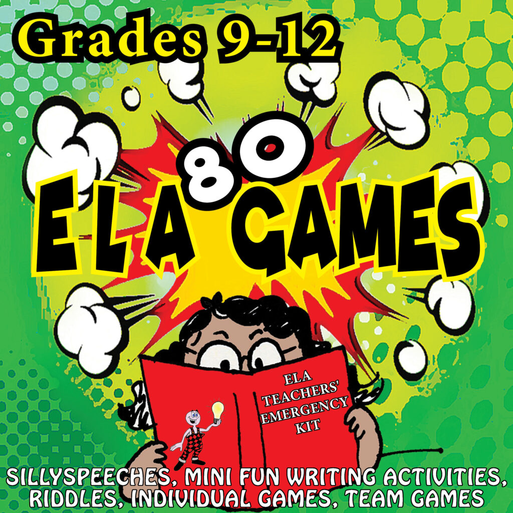80 ELA GAMES NOPREP FUN FOR GRADES 912 Made By Teachers