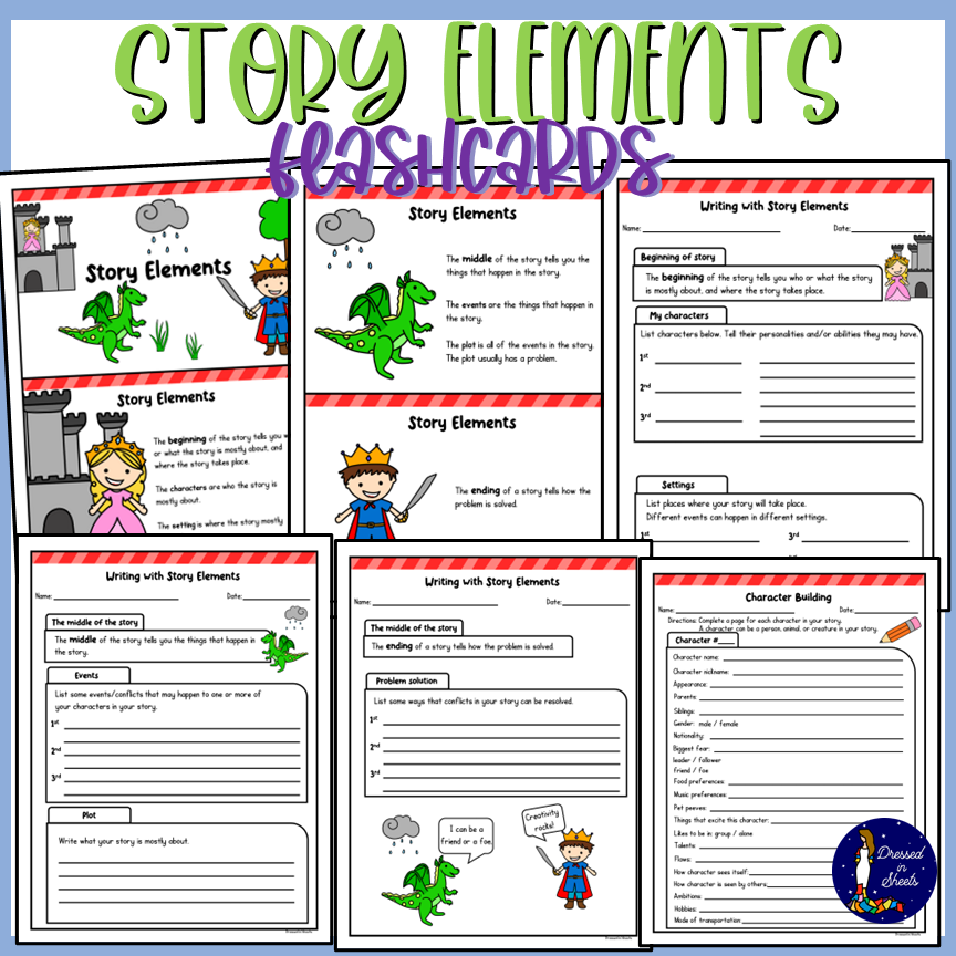 Story Elements Flashcards Made By Teachers
