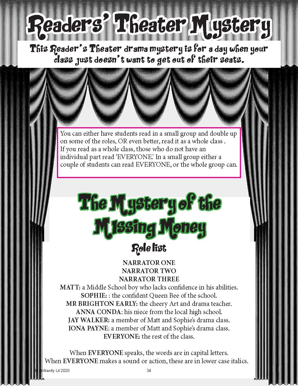 45 DRAMA GAMES: Fun and Skill Development for grades 5-8 - Made By Teachers