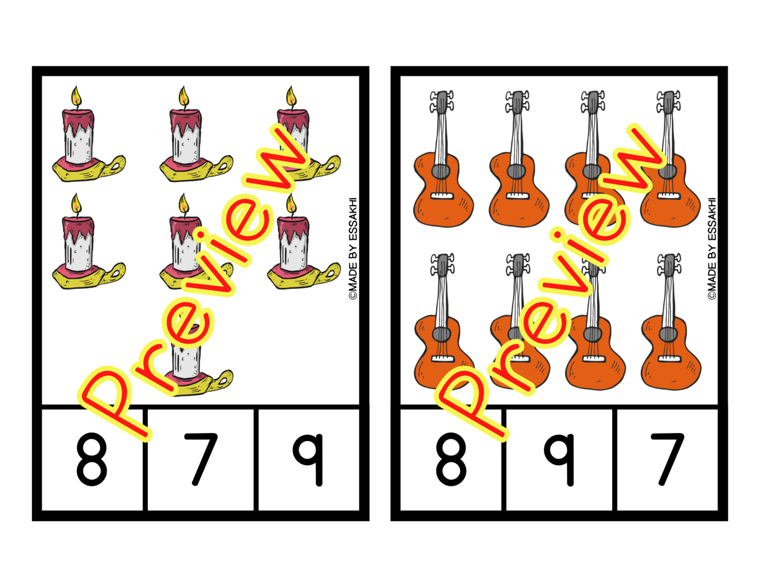Counting Clip Cards Numbers 1 30 30 Task Cards Bundle Made By Counting clip cards numbers 1 30 30 task cards bundle made by