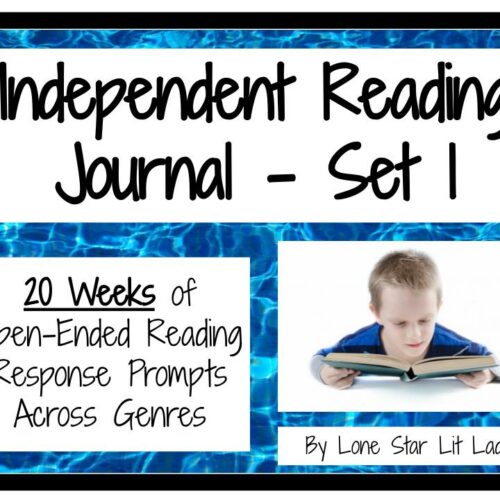 Independent Reading Response Journal Set 1 Made By Teachers