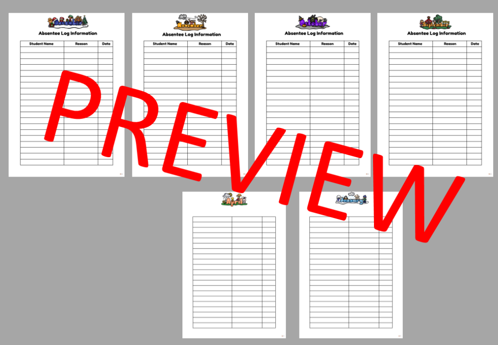 Editable Teacher Forms - Made By Teachers