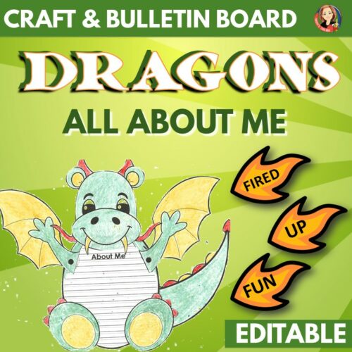 Build a Dragon Back to School Craft - Made By Teachers