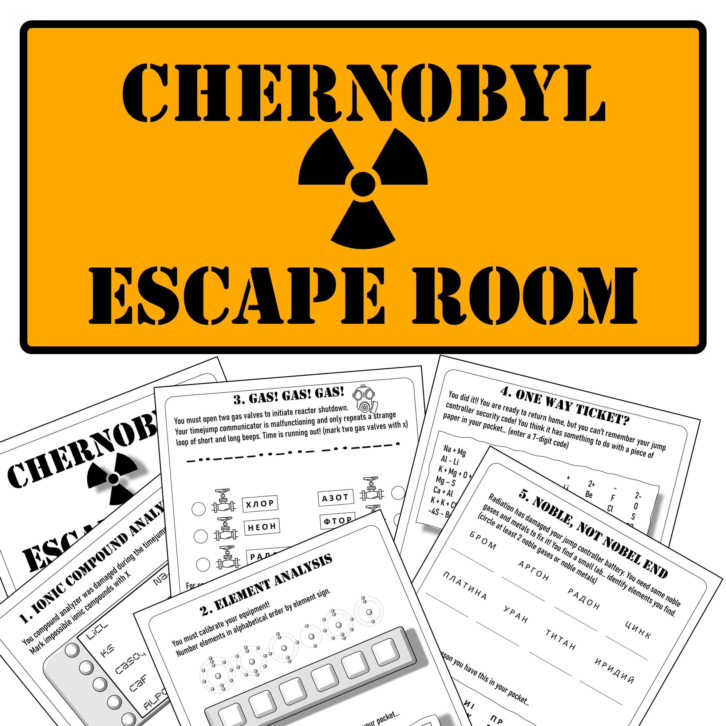 Chernobyl Chemistry Escape Room