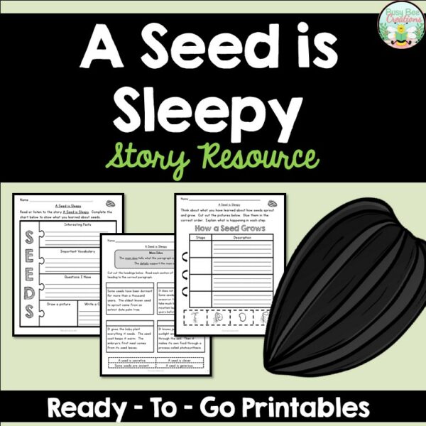 A Seed is Sleepy - Story Resource