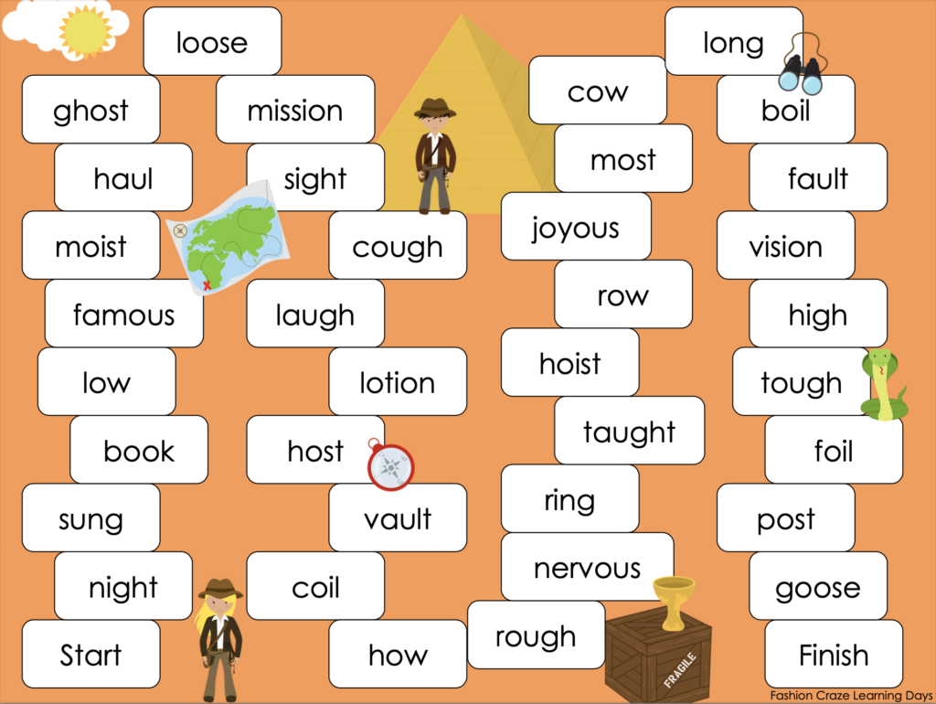 Irregular Vowel Game Freebie - Made By Teachers