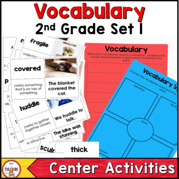 Benchmark Advance Vocabulary Center Activities Second Grade Unit 1