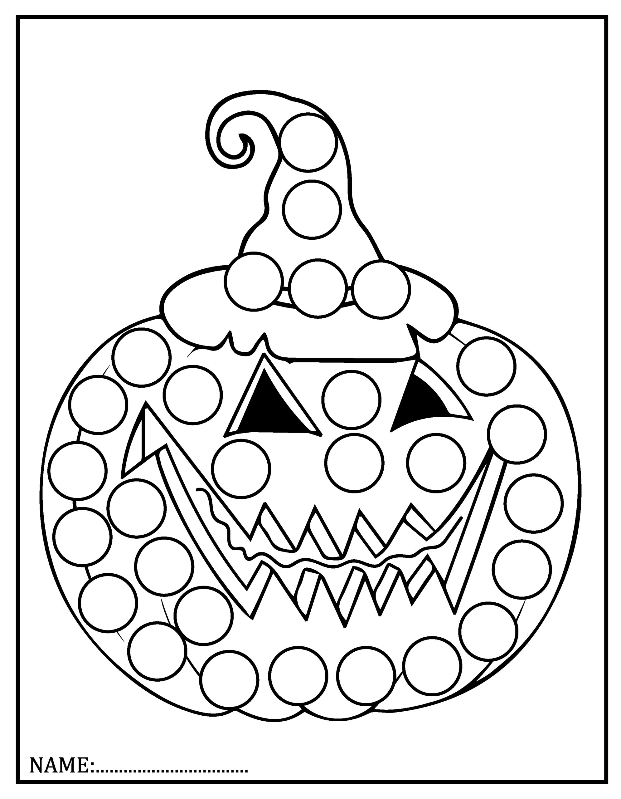 Bingo Dauber Coloring Pages