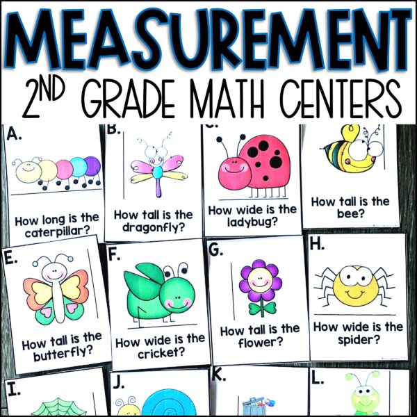 Measurement Activities 2nd Grade Math Centers Made By Teachers