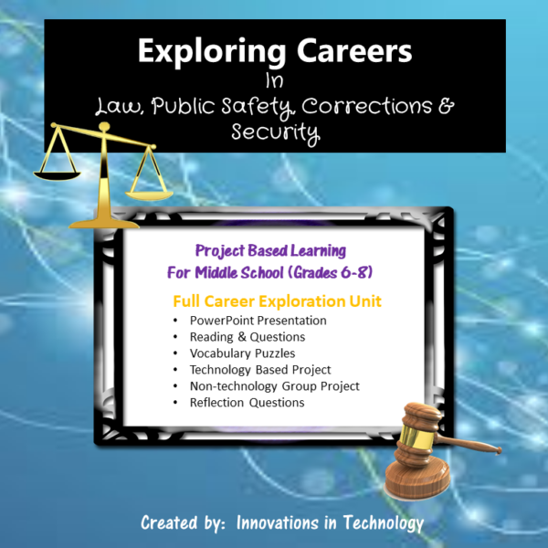 Exploring Careers Law, Public Safety,Corrections & Security Career Cluster Made By Teachers