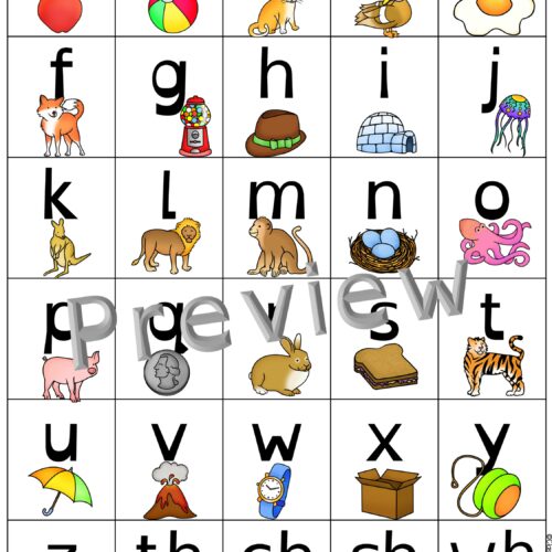 Alphabet Flash Cards - Orton Gillingham | Made By Teachers