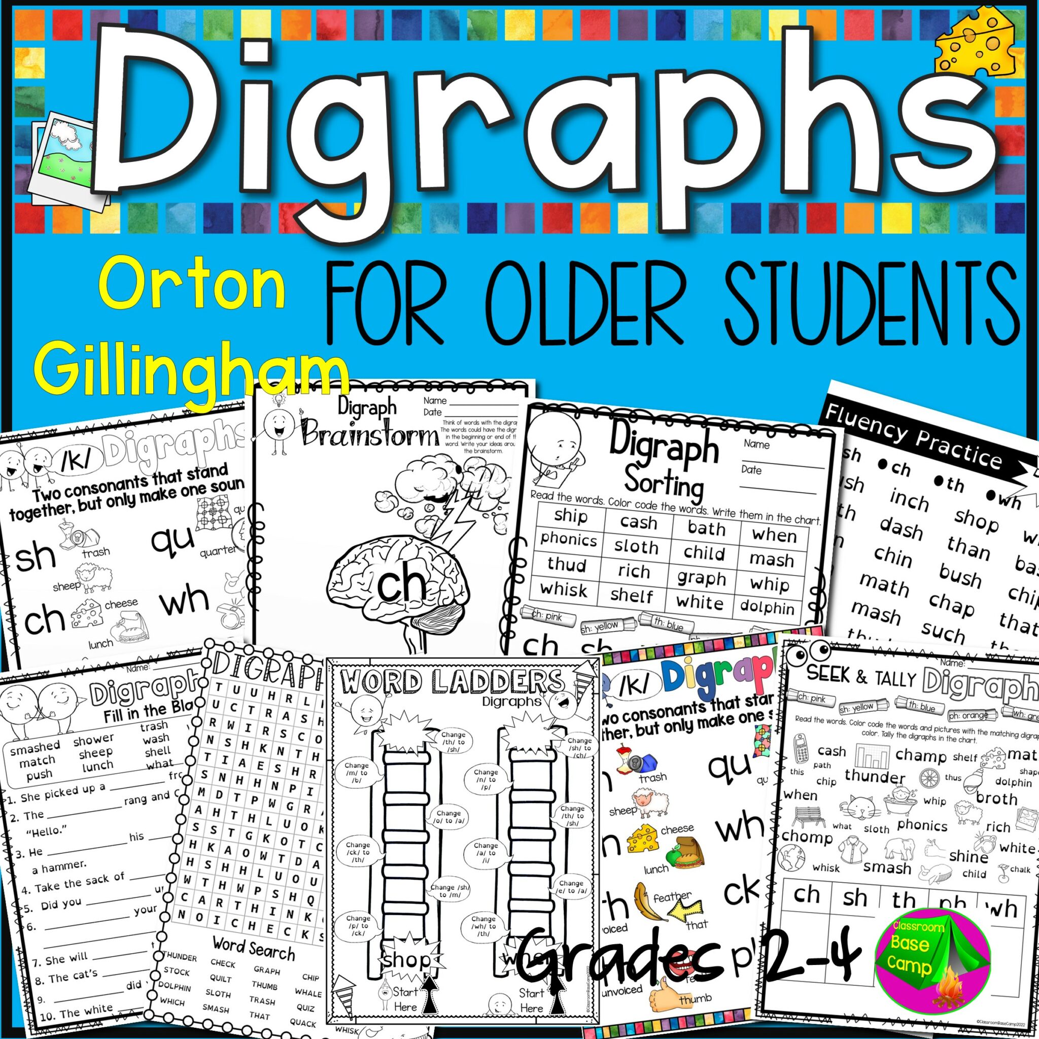 Digraphs Orton Gillingham Digraph Worksheets Made By Teachers