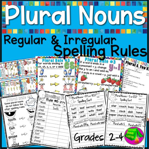 Plural Noun Spelling Rules Orton Gillingham Made By Teachers
