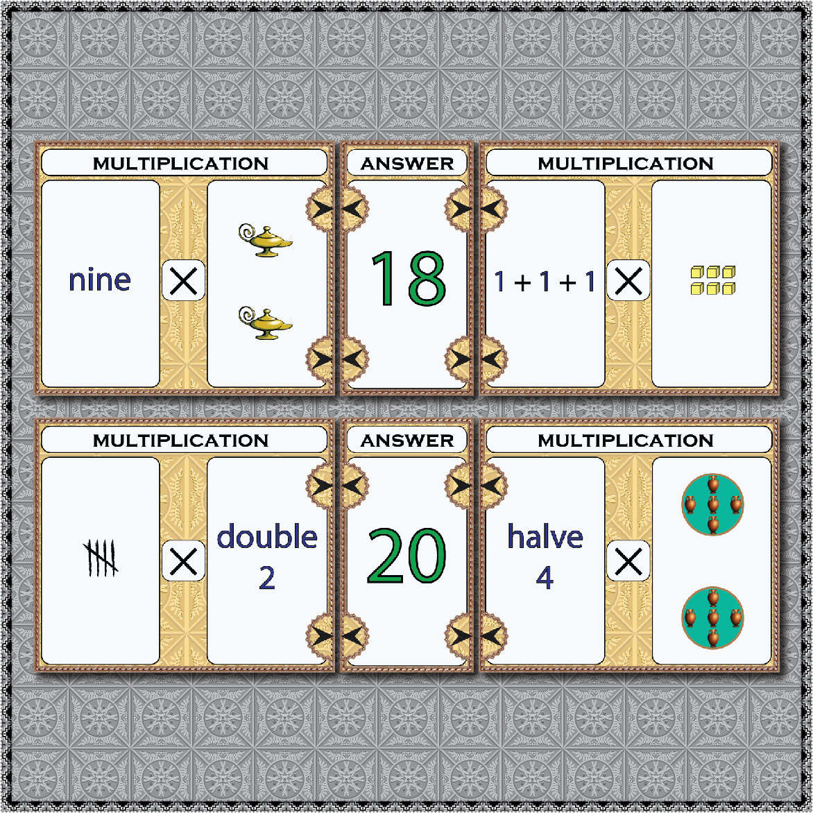 Make it in Multiplication - Bundled Task Cards & Center Activities ...