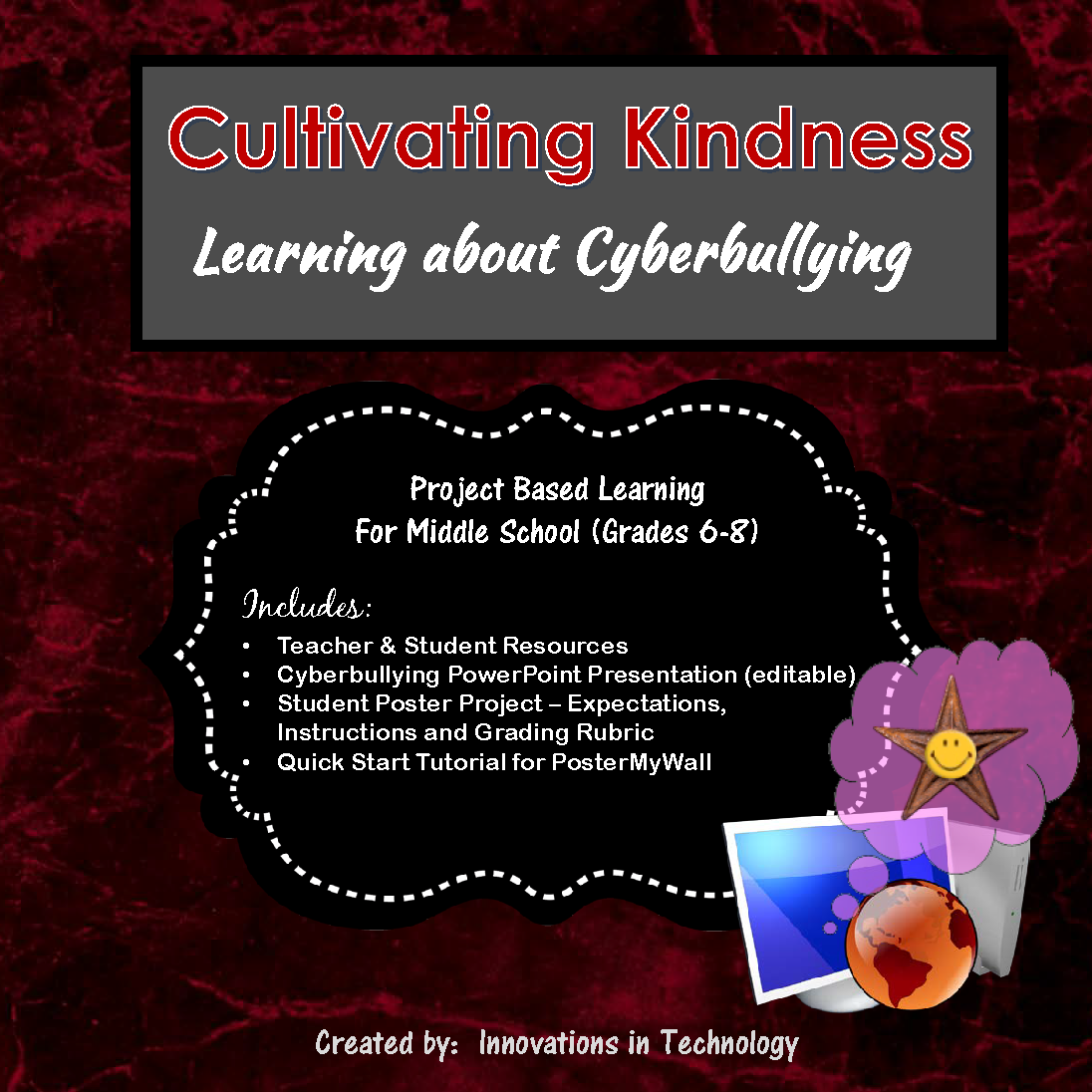 Preventing Cyberbullying (Cultivating Kindness) - Poster