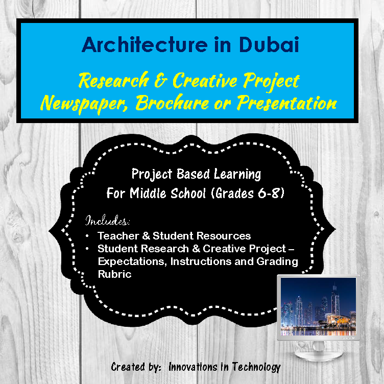 Architectural Landmarks in Dubai - Research & Creative Technology Project