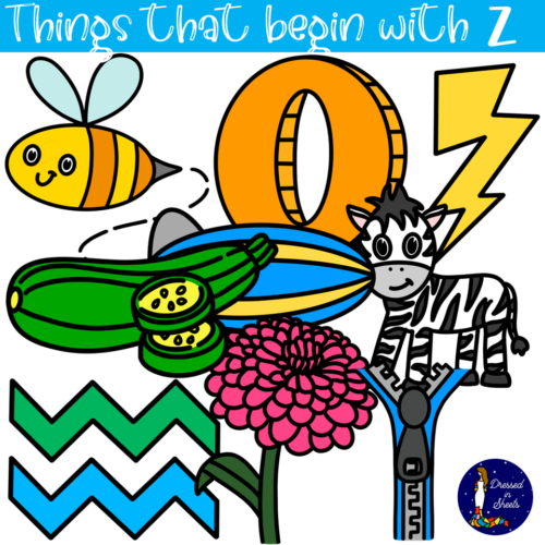 Things That Begin With Z Made By Teachers