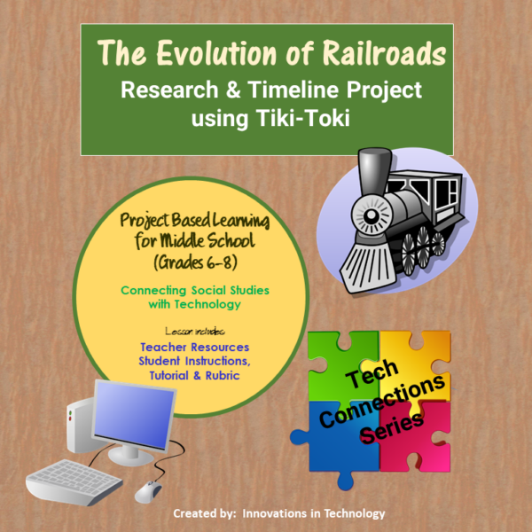 Evolution of Railroads Research and Timeline Project Made By Teachers